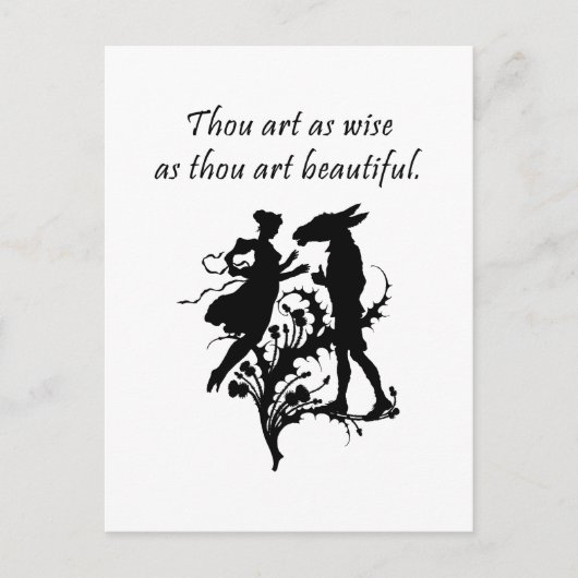 De Droom van de midzomer Briefkaart (Voorkant)