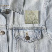 De droom van de muzikant vierkante button 5,1 cm (In situ)