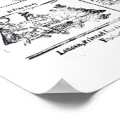 De droom van de Quakers Poster (Hoek)