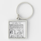 De droom van de Quakers Sleutelhanger (Voorkant)