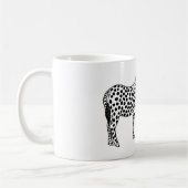 De droom van de zebra koffiemok (Links)