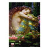 De droom van de Zeemeermin Foto Afdruk (Voorkant)