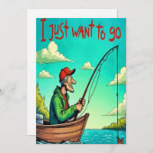 De droom van een visser kaart (Voorkant / Achterkant)