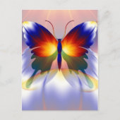 De droom van een vlinder briefkaart (Voorkant)