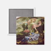 De droom van Elijah, 1650-55 Magneet (Voorkant / Achterkant)