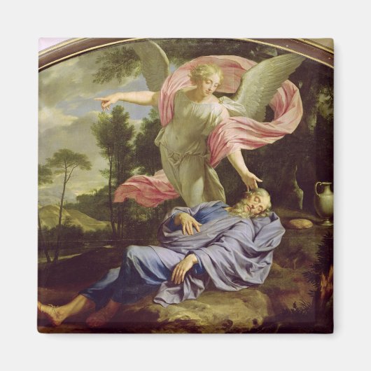 De droom van Elijah, 1650-55 Magneet (Voorkant)