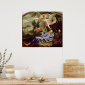 De droom van Elijah, 1650-55 Poster (Keuken)