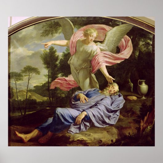 De droom van Elijah, 1650-55 Poster (Voorkant)