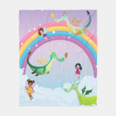 De droom van elk meisje fleece deken (Voorkant)