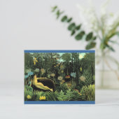 De droom van Henri Rousseau (1910) Briefkaart (Staand voorkant)