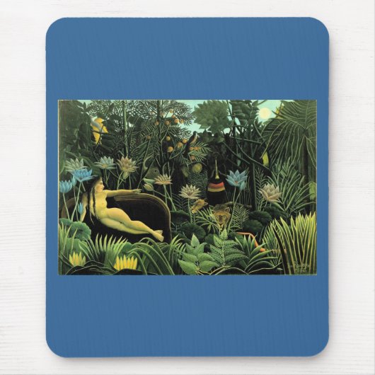 De droom van Henri Rousseau (1910) Muismat (Voorkant)