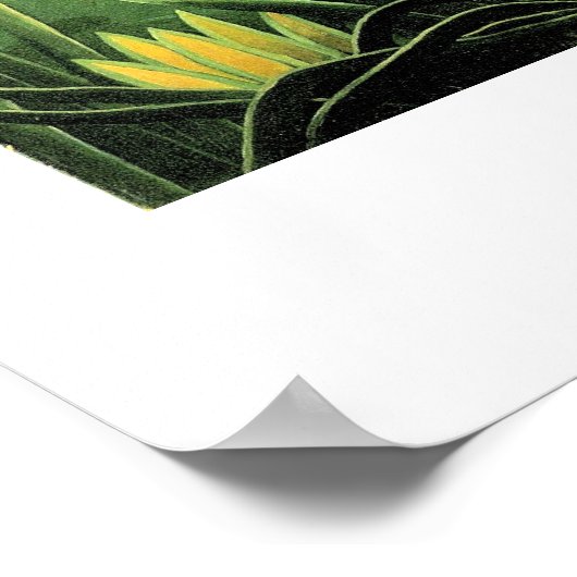 De droom van Henri Rousseau (1910) Poster (Hoek)