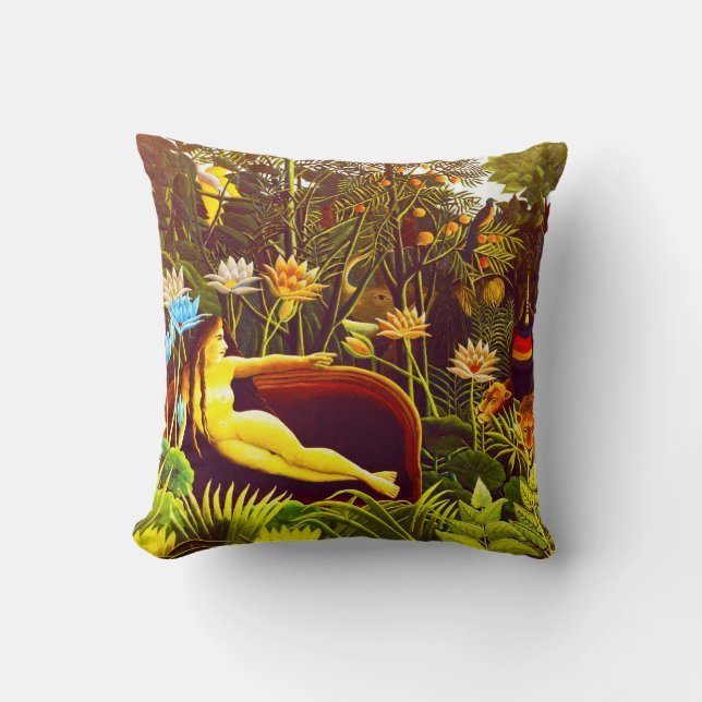 De droom van Henri Rousseau Kussen (Voorkant)