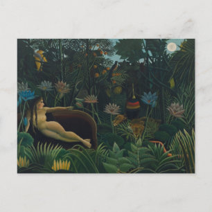 De droom van Henri Rousseau (Le Reve Exotique) Briefkaart