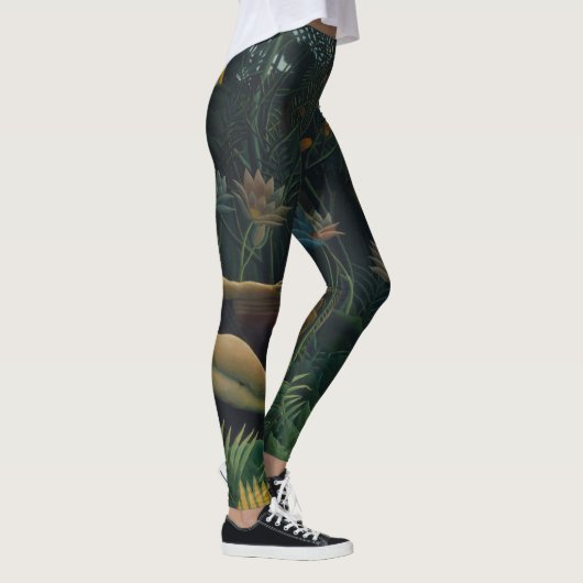 De droom van Henri Rousseau (Le Reve Exotique) Leggings (Rechts)