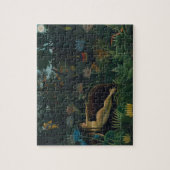 De droom van Henri Rousseau (Le Reve Exotique) Legpuzzel (Verticaal)