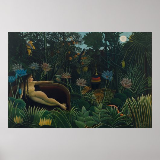 De droom van Henri Rousseau (Le Reve Exotique) Poster (Voorkant)