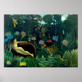 De droom van Henri Rousseau Poster (Voorkant)