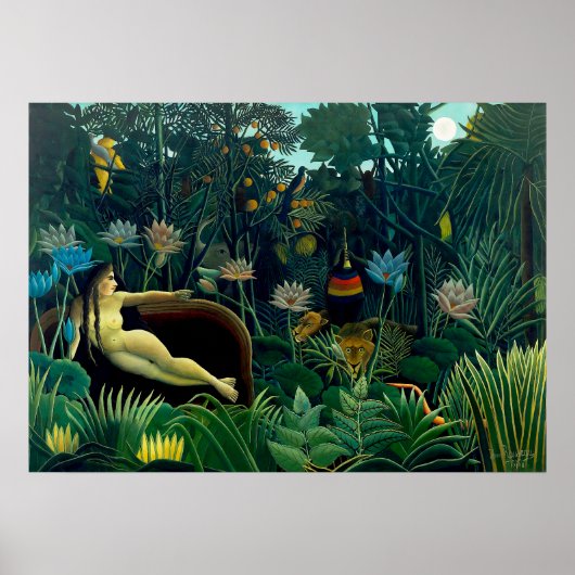 De droom van Henri Rousseau Poster (Voorkant)