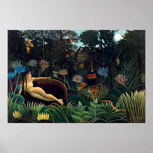 De droom van Henri Rousseau Poster (Voorkant)