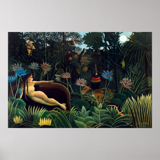 De Droom van Henri Rousseau Poster (Voorkant)