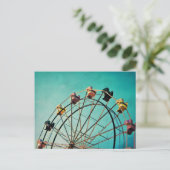 De Droom van het aquamarijn - het Briefkaart van (Staand voorkant)