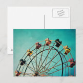 De Droom van het aquamarijn - het Briefkaart van (Voorkant / Achterkant)