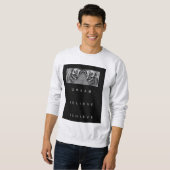 De droom van het citaat van het succes gelooft ber trui (Voorkant volledig)