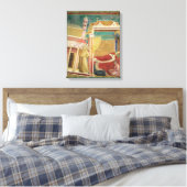 De droom van Innocent III, 1297-1999 Canvas Afdruk (Insitu (Slaapkamer))