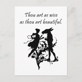 De droom van Midzomer Night Briefkaart