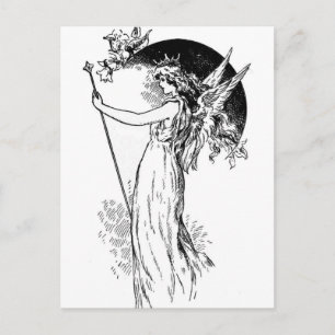 De droom van Midzomer Night Briefkaart