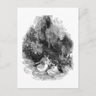 De droom van Midzomer Night Briefkaart