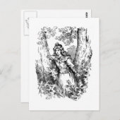 De droom van Midzomer Night Briefkaart (Voorkant / Achterkant)