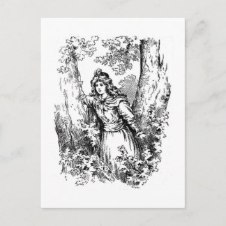 De droom van Midzomer Night Briefkaart