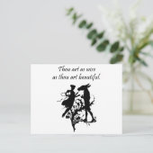 De droom van Midzomer Night Briefkaart (Staand voorkant)