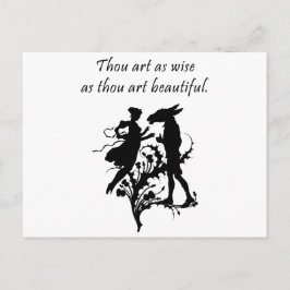 De droom van Midzomer Night Briefkaart