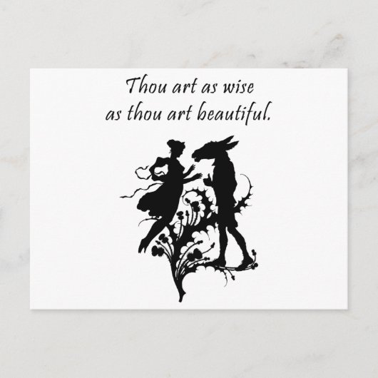 De droom van Midzomer Night Briefkaart (Voorkant)