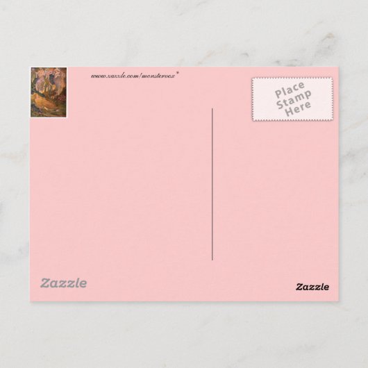 De droom van Midzomer Night Briefkaart (Achterkant)