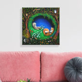 De droom van Midzomer Night Canvas Afdruk (Insitu (Woonkamer))