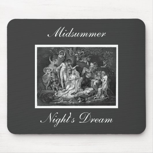 De droom van Midzomer Night Muismat (Voorkant)