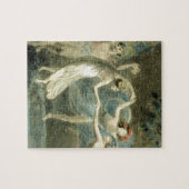 De droom van midzomer Night van William Blake Legpuzzel (Horizontaal)