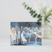 De droom van Midzomer Night, William Blake Briefkaart (Staand voorkant)