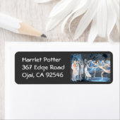 De droom van Midzomer Night, William Blake Etiket (Insitu)