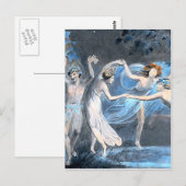 De droom van Midzomer Night, William Blake Fine Briefkaart (Voorkant / Achterkant)