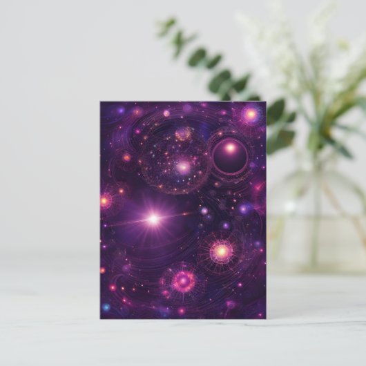 De droom van Quasar Briefkaart (Staand voorkant)