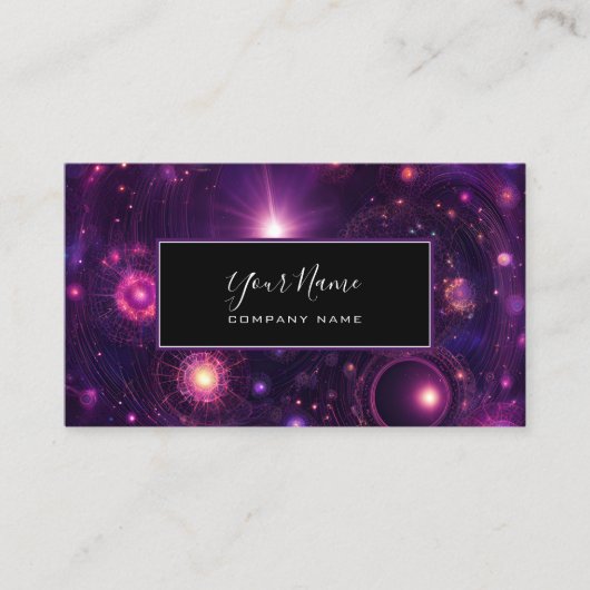 De droom van Quasar Visitekaartje (Voorkant)