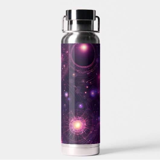 De droom van Quasar Waterfles (Achterkant)