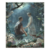 De droom van Shakespeare: A Midsummer Night's Drea Foto Afdruk (Voorkant)