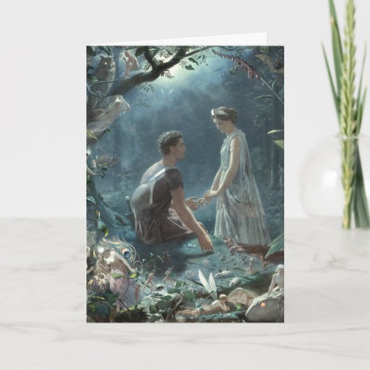 De droom van Shakespeare: A Midsummer Night's Drea Kaart (Voorkant)