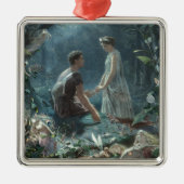 De droom van Shakespeare: A Midsummer Night's Drea Metalen Ornament (Voorkant)
